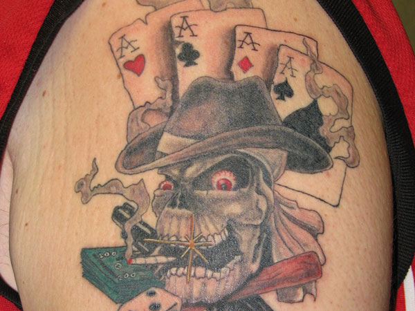 Gangsta Gamble Tattoo