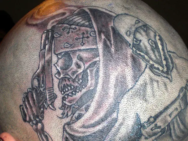 Bandana Skull Tat