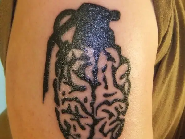 Stunning Brain Tattoo