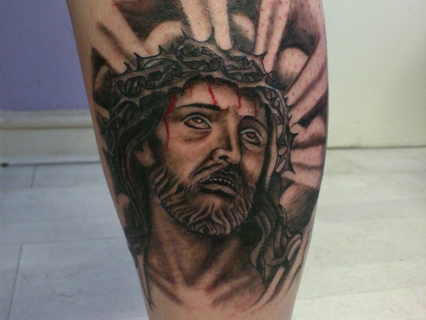 Passionate Jesus Tattoo