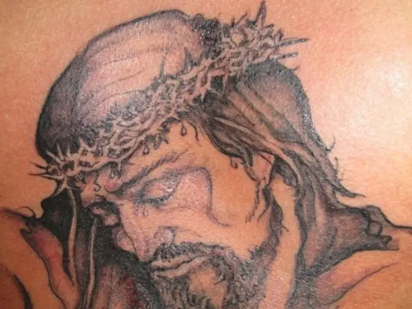 Tear Of Jesus Tattoo
