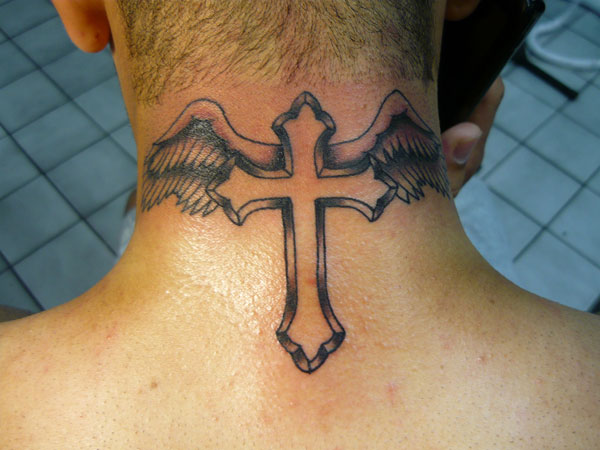 Men's Cross Tattoo