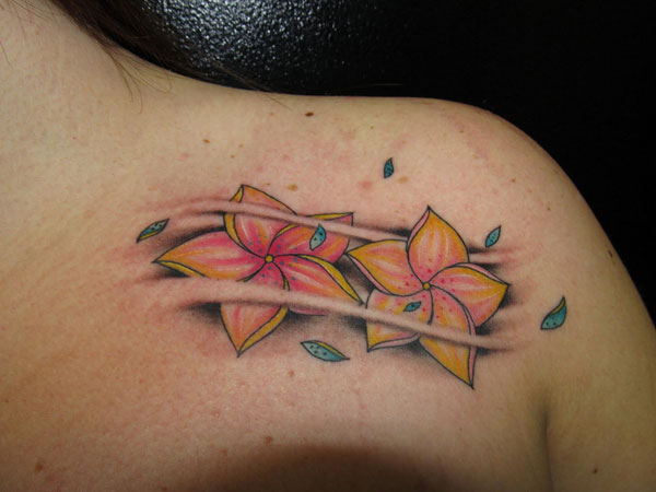 20 Best Plumeria Tattoos Designs 2023