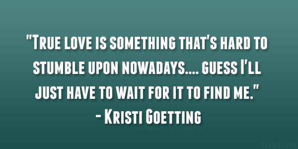 Kristi Goetting Quote
