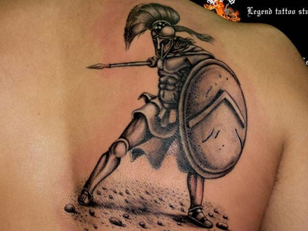Medieval Guy Tattoo Idea 
