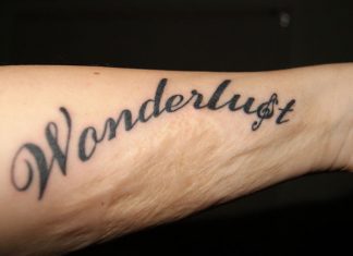 26 Riveting Word Tattoo Ideas