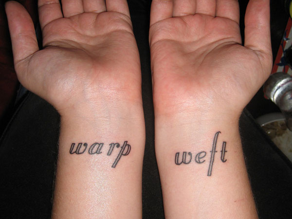 Tissue Of Life Wrist Words