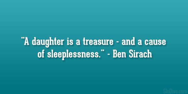 Ben Sirach Quote