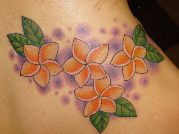 Plumeria Semi-Permanent Tattoo - Set of 2 – Tatteco
