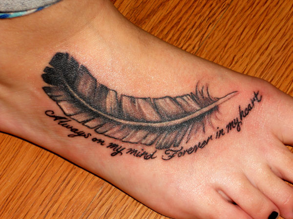 Sensuous Feather With Meaning