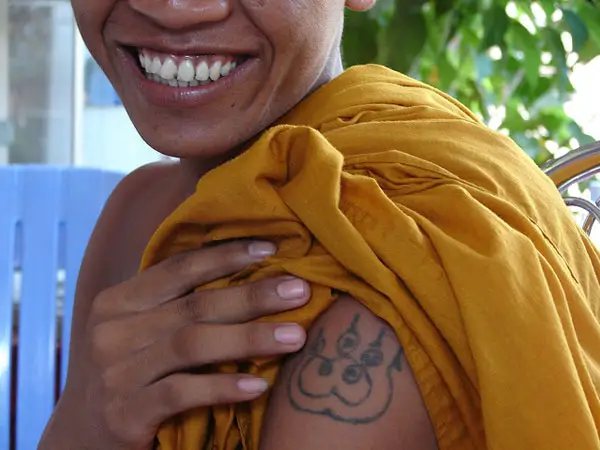 Buddhist Monk Tattoo