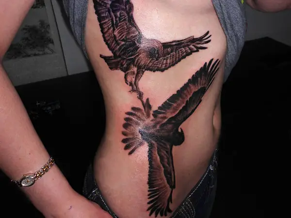 Hawks Amor Tattoo