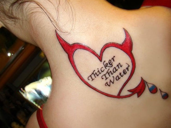 Red Heart Tattoo