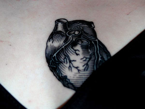 Dark Heart Tattoo