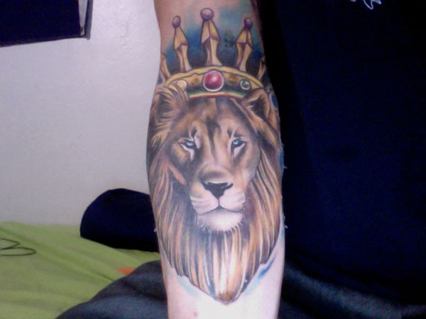 Crowned Lion King
