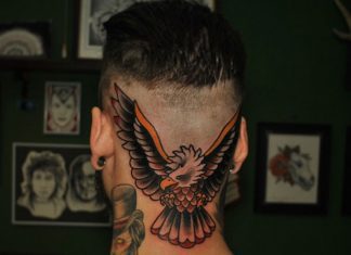 26 Dramatic Hawk Tattoo Artworks