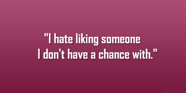 Hate Liking Someone