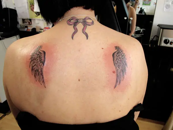 Back Angel Wings