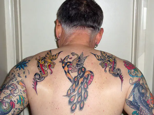 Top more than 84 upper back tattoos for males latest  thtantai2