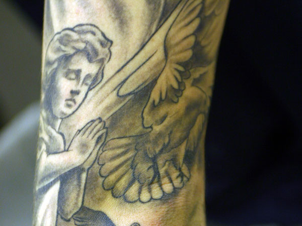 Spiritual Angel Tattoo