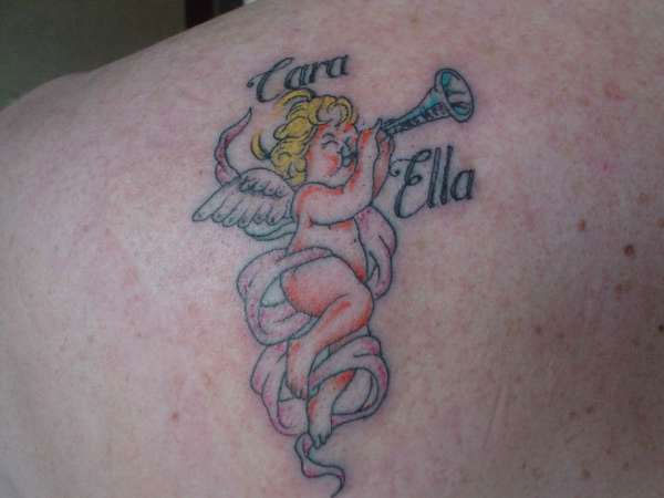 Joyful Cherub Tattoo