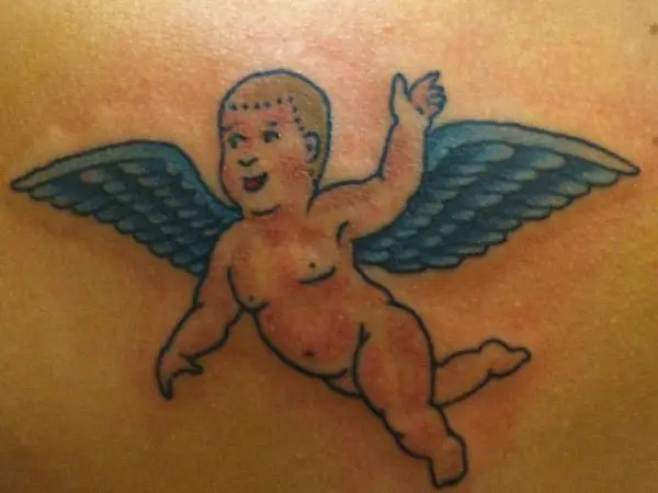 Comely Cherub Tattoo