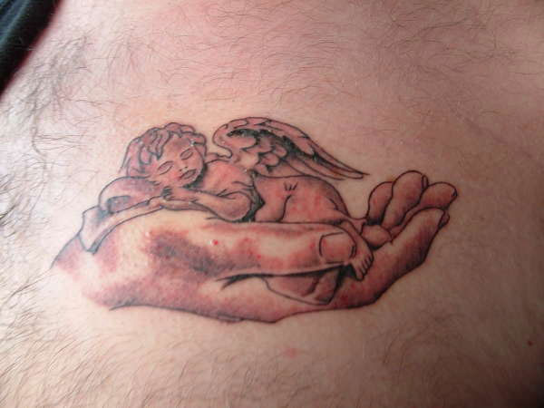 RIP Cherub Tattoo