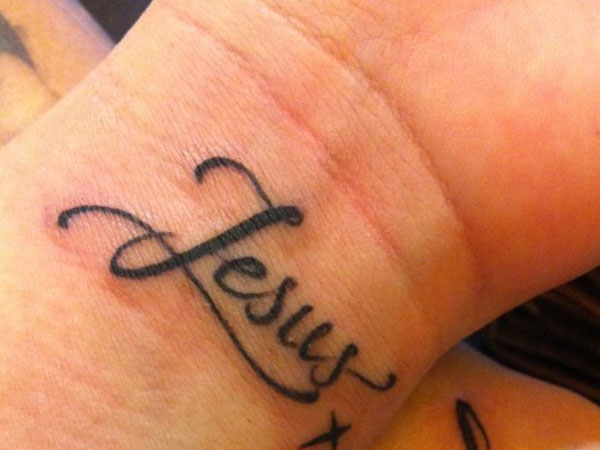 Flowy Wrist Tattoo