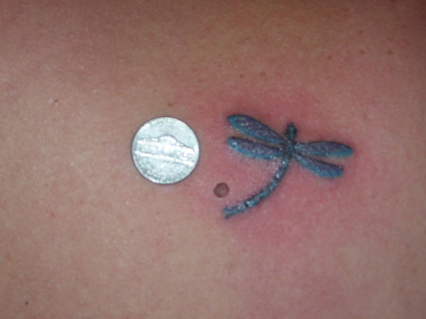 Dragonfly Blues Tattoo