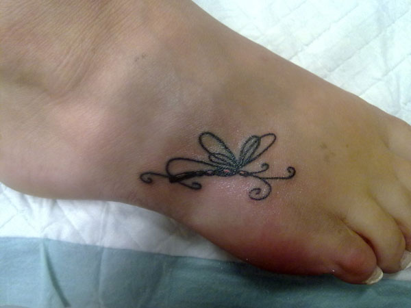 Dragonfly Stylized Tattoo