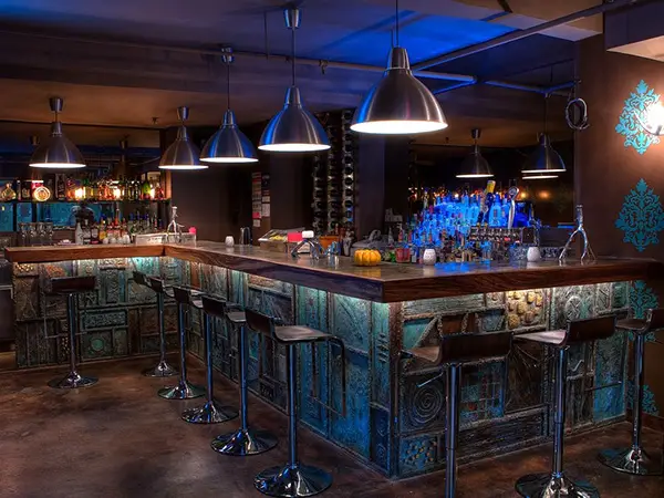 Rustic bar