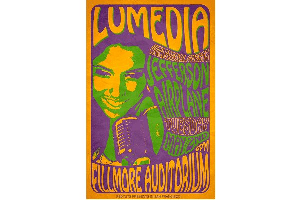 9 Cool Photoshop Tutorials You‘ve Got to Try 60s Psychedelic Poster