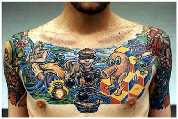 Super Mario Sleeve Tattoo  rATBGE