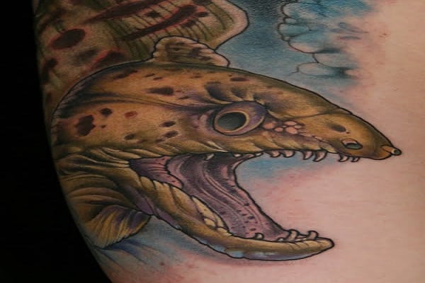 Creepy Eel Tattoo