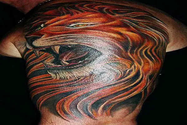 Lion Half Sleeve Tattoo