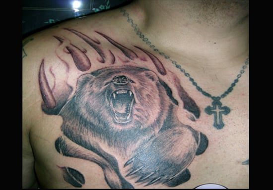 grizzly bear tattoo