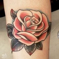 14 Ravishing Rose Tattoos Rose-Tattoo-Designs200by200