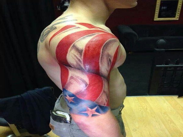 American Flag Tattoo 5
