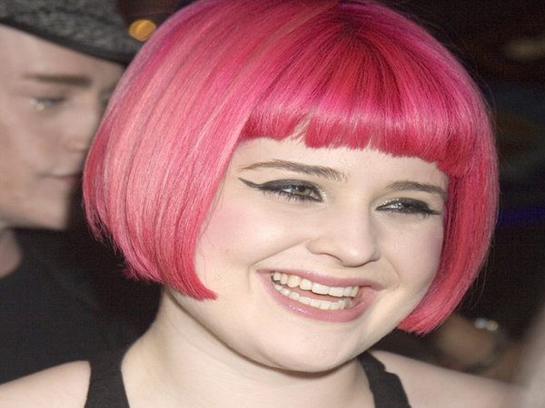 Kelly Osbourne Pink Hair