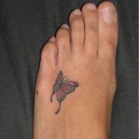 12 Butterfly Foot Tattoos butterfly-foot-tattoo-200by200