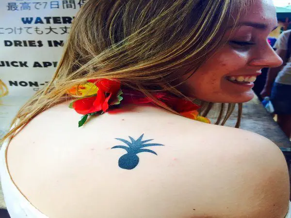 Top more than 61 small pineapple tattoo latest  thtantai2