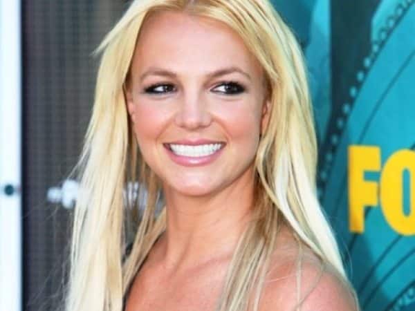 Britney Spears with Long Blond Hair