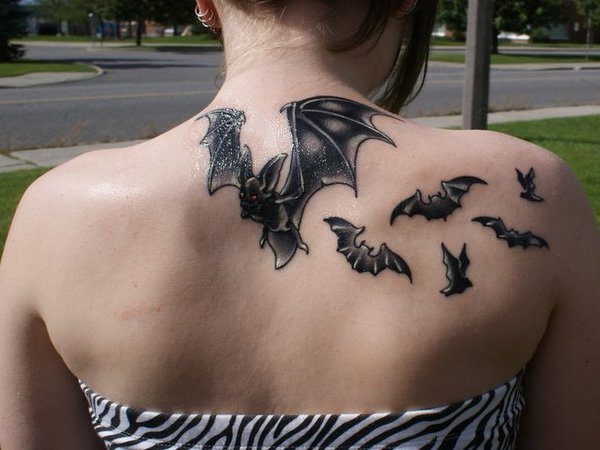 Bat neck tattoo by Edith Fluet at Blue Bloof Custom Tattoos in Ottawa ON   rtattoos