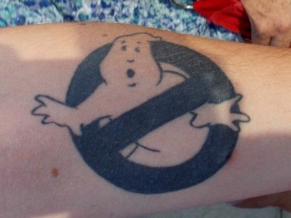 Ghost Busters Logo Tattoo