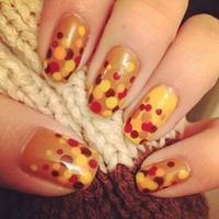 Brown-and-orange-nail-designs-200by200