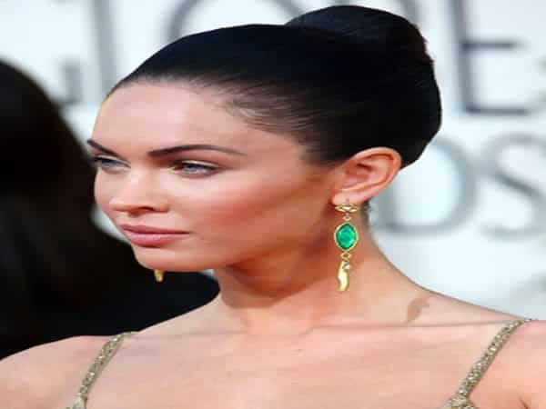 Megan Fox Updo Hairstyle