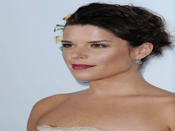 Neve Campbell Braided Updo