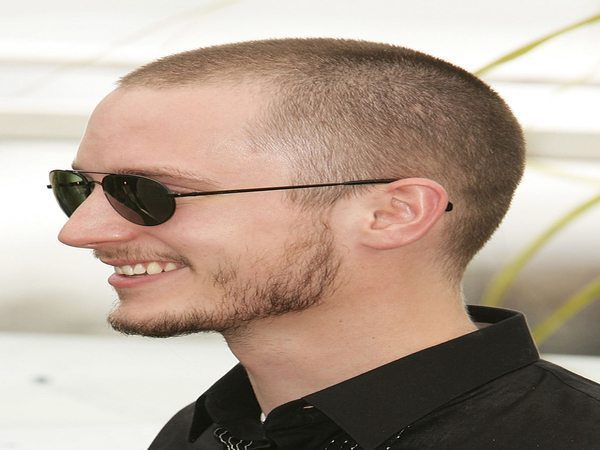 Elijah Wood Buzzcut