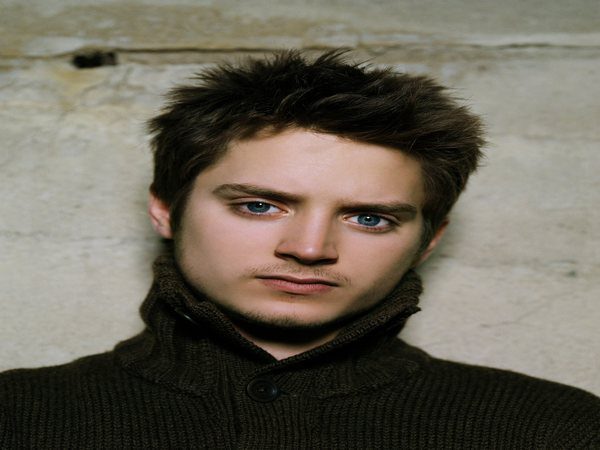 Elijah Wood Long Spiked Hair