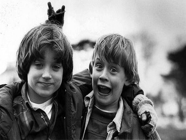 Young Elijah Wood Shaggy Hairstyle